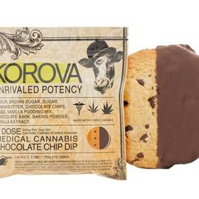 Korova 5 Dose - Chocolate Chip Cookie, Peanut Butter Dip Cookie, Reverse Dip Cookie, and Mint Chocolate Cookie.  - Edibl
