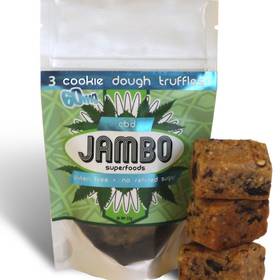 Jambo 20 MG CBD Truffle - World's healthiest edible. Gluten free, soy free, corn free, wheat free, no refined sugar.  -