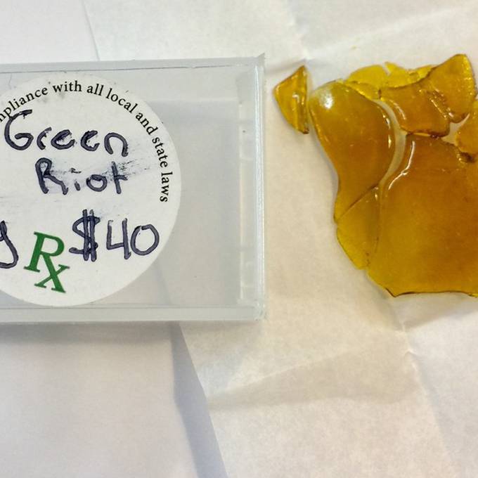 Green Riot Shatter