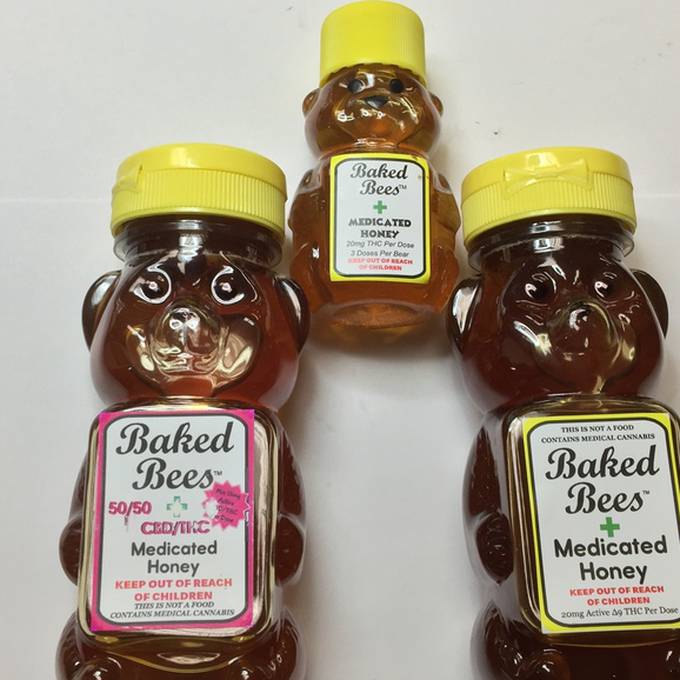 Baked Bee's Medicated Honey (Large)