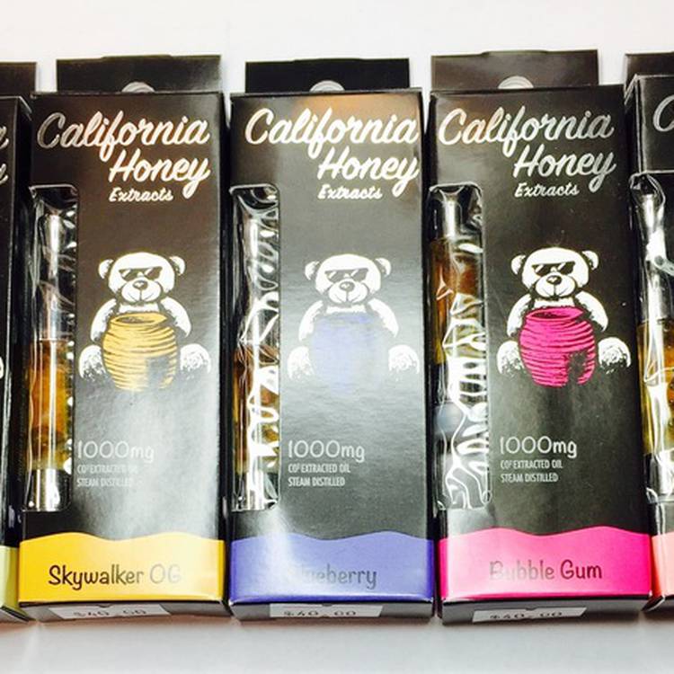 California Honey Extracts Vape - 1000mg Assorted Strains. - Concentrate