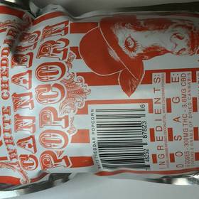 Korova White Cheddar Popcorn - 6 Dose at 300 MG - Edible