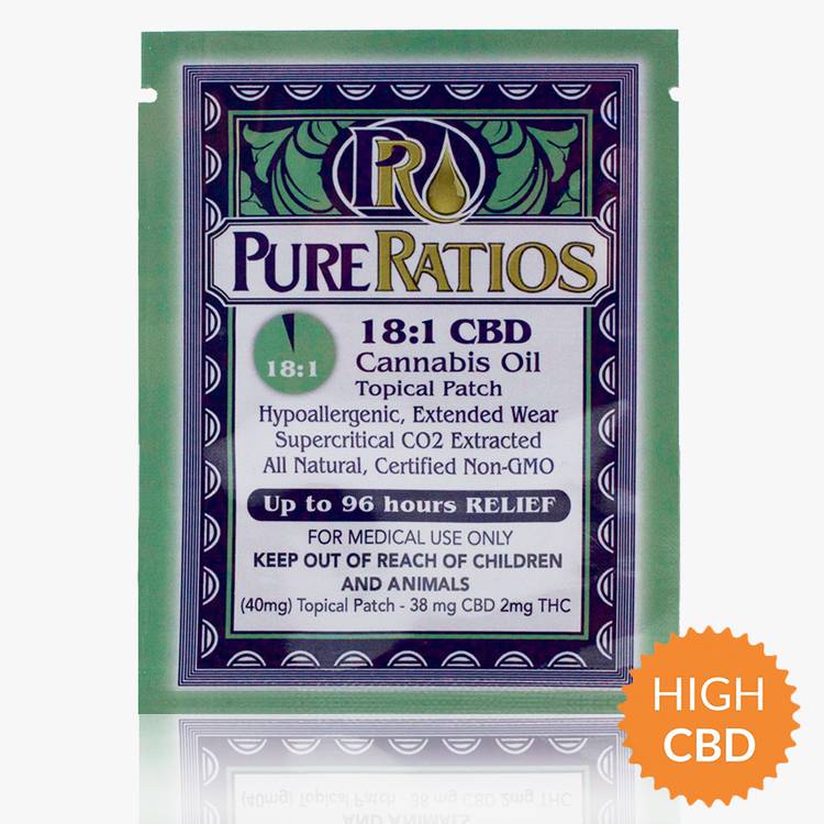 18:1 CBD/THC Reservoir Patch