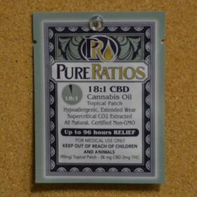 18:1 CBD/THC Reservoir Patch