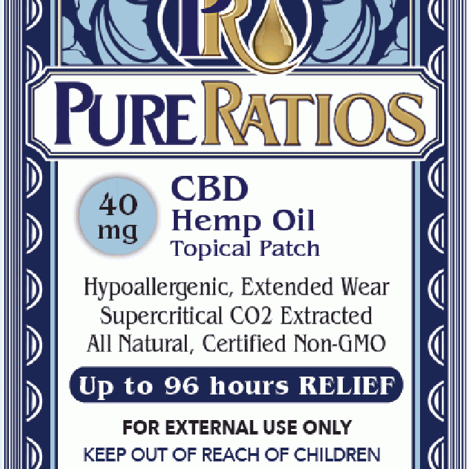 CBD Hemp Oil Topical Patch