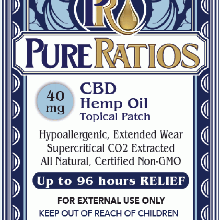 CBD Hemp Oil Topical Patch