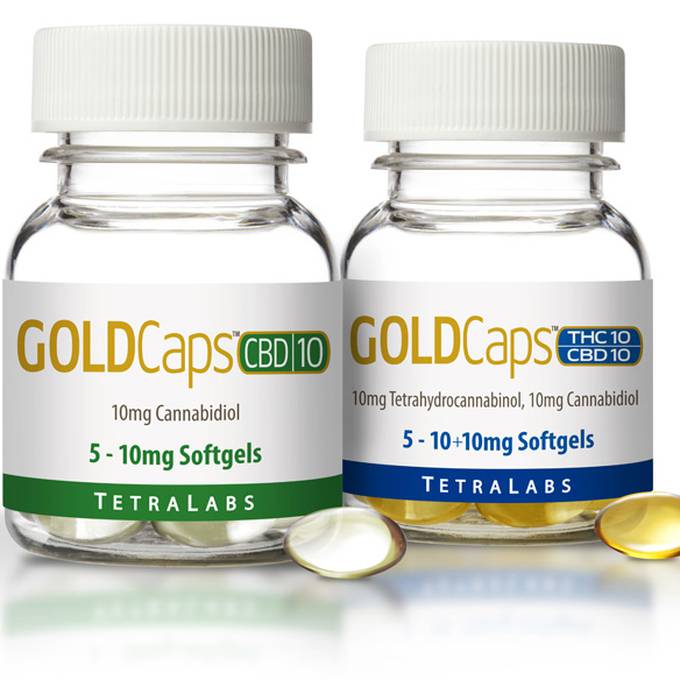 GoldCaps™ CBD Oral Softgel Capsules
