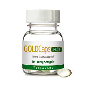 GoldCaps™ CBD Oral Softgel Capsules