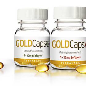 GoldCaps™ CBD Oral Softgel Capsules