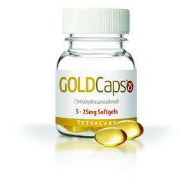GoldCaps™ THC Oral Softgel Capsules