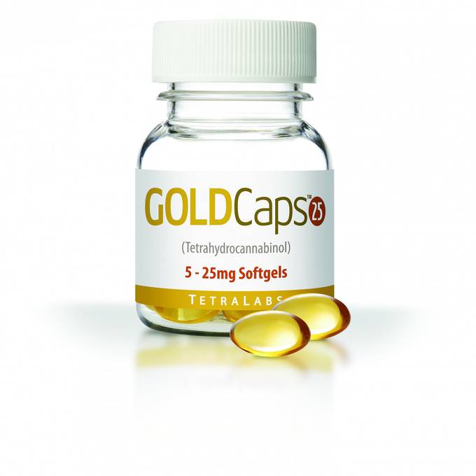 GoldCaps™ THC Oral Softgel Capsules
