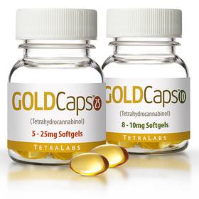 GoldCaps™ THC Oral Softgel Capsules