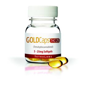 GoldCaps™ THC Oral Softgel Capsules