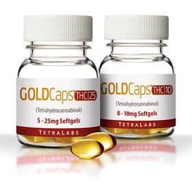 GoldCaps™ THC Oral Softgel Capsules