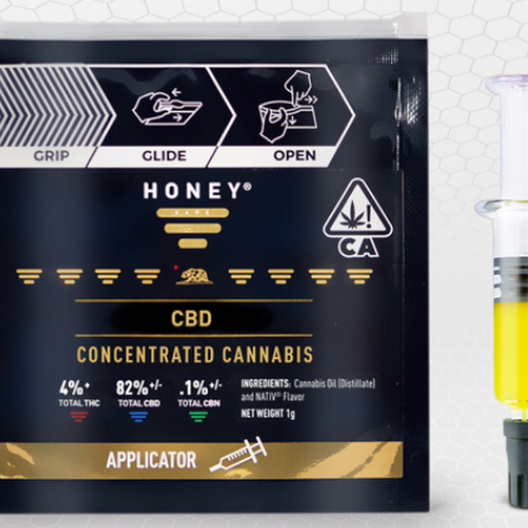 Honey Vape Glass Applicator CBD