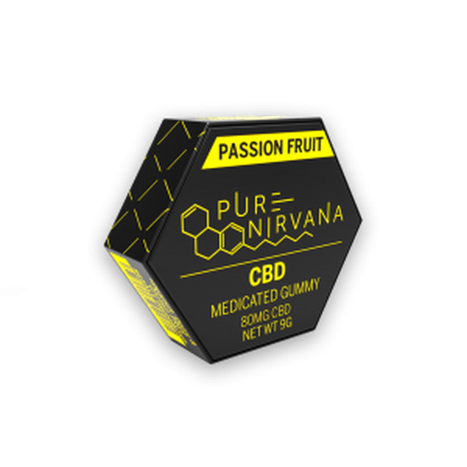 Pure Nirvana 80mg CBD Gummy