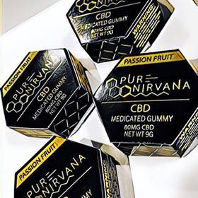 Pure Nirvana 80mg CBD Gummy