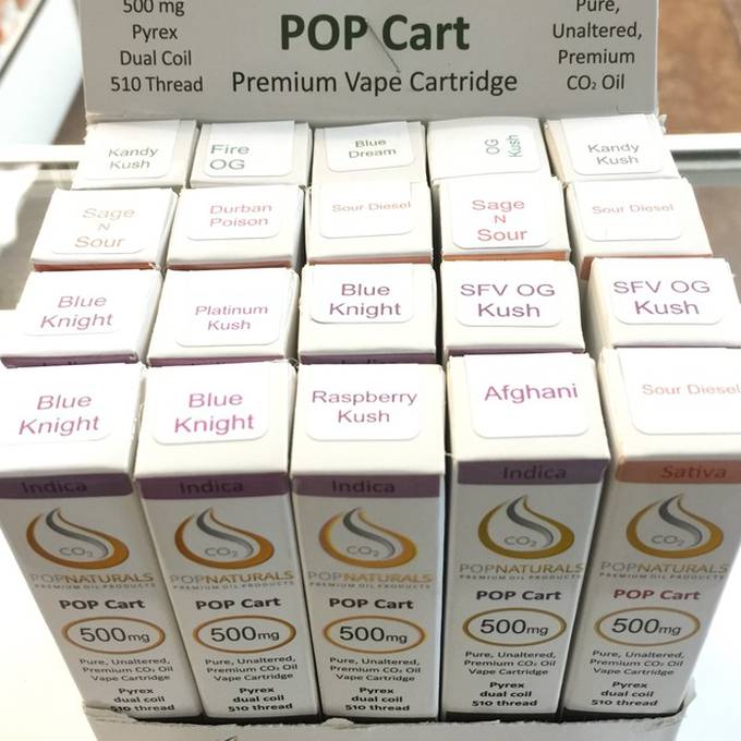 Pop Naturals Premium CO2 Oil Cartridges