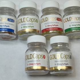 TetraLabs GOLD Caps 35 mg - Contains 35mg of highly purified natural THC. - Edible