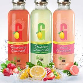 G Farma Lab-Lemonades 100mg - Available in Original Lemonade, Strawberry Lemonade and Pink Lemonade. - Drink