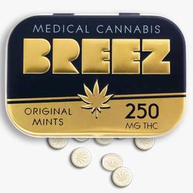 Breez Mints - 250mg Medicated Mints - Edible