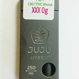 JuJu Joints 1:1 CBD/THC Disposable Vape - Harlequin/XXX O.G. blend! 250mg - Concentrate