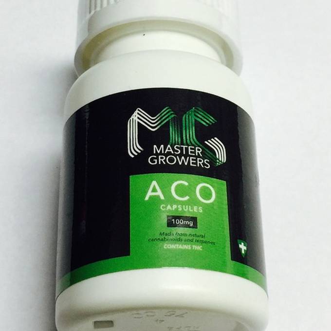 Master Growers THC Capsules 100mg