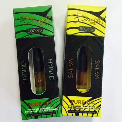 Bhang Stick 500mg - Pure co2 oil vape cartridge. Available in indica, sativa, and hybrid strains. Lab tested 64-66% THC