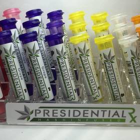 Presidential Pre-Rolls - World's strongest pre-roll. Hash infused OG Kush rolled in OG Kush kief. 800 mg of THC with 1/2