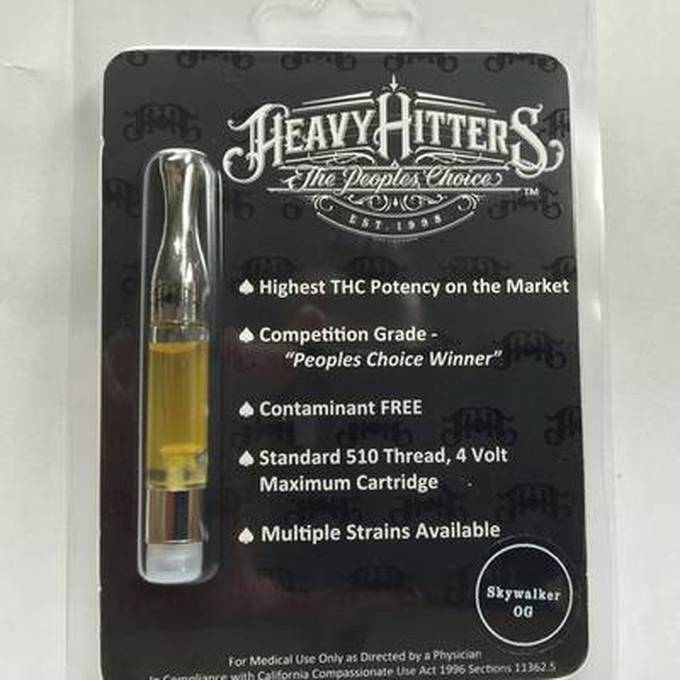 Heavy Hitters Vape 1g cartridge Sour Diesel