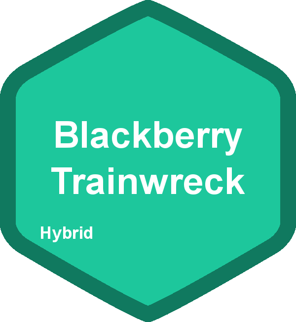Blackberry Trainwreck