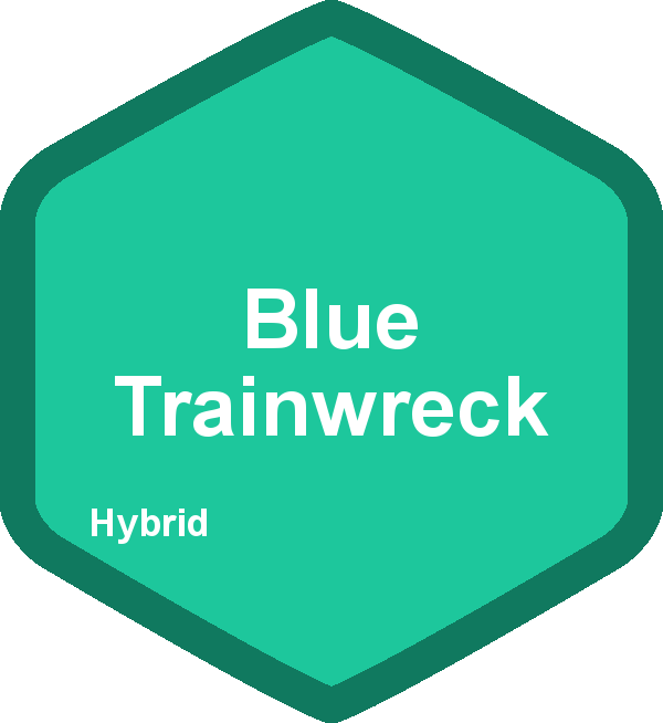 Blue Trainwreck
