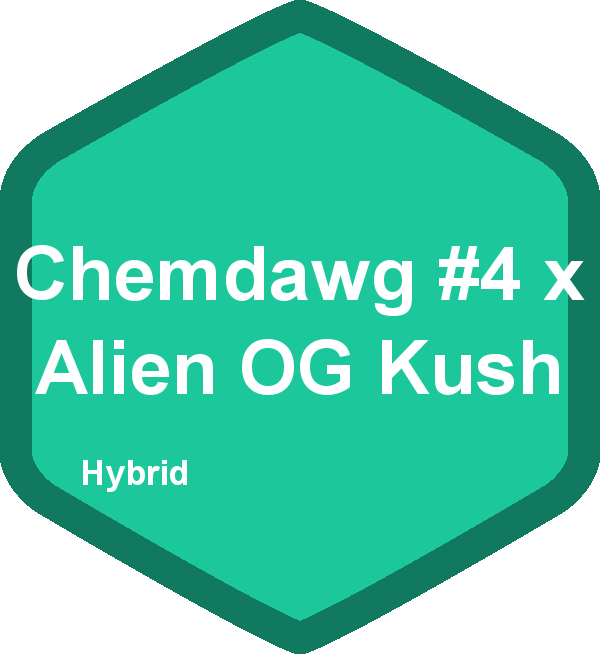 Chemdawg #4 x Alien OG Kush