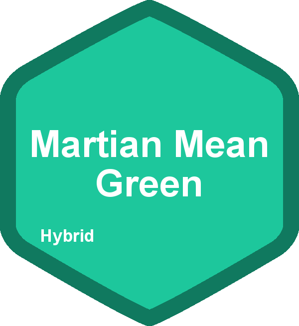 Martian Mean Green
