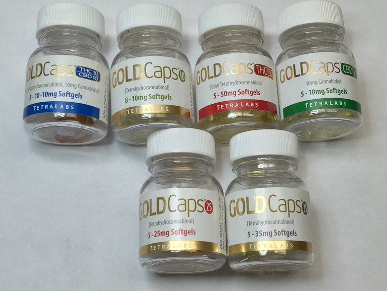 TetraLabs GOLD Caps CBD/10 mg -  - Edible