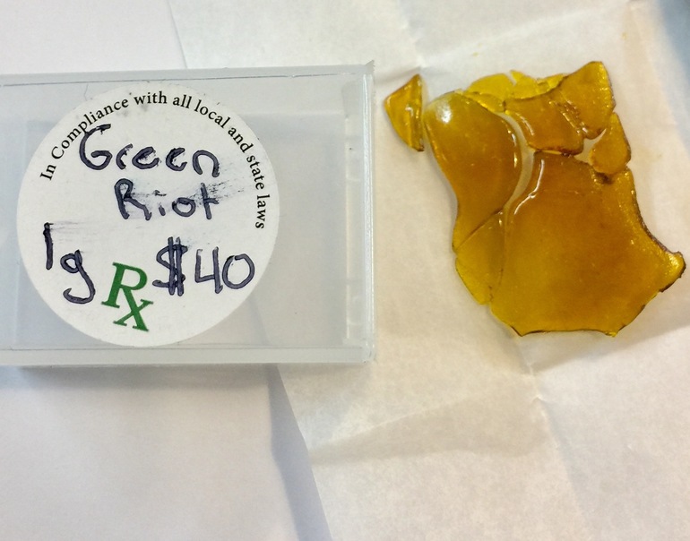 Green Riot Shatter -  - Concentrate