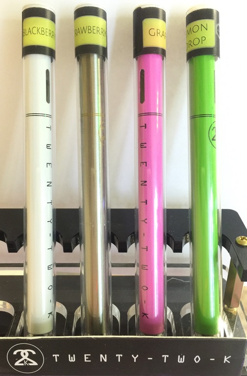 22k Disposable Vape 500mg - Indica, Sativa, and Hybrid or Cherry,Grape, Passionfruit, Strawberry Lemonade, Strawberry, W