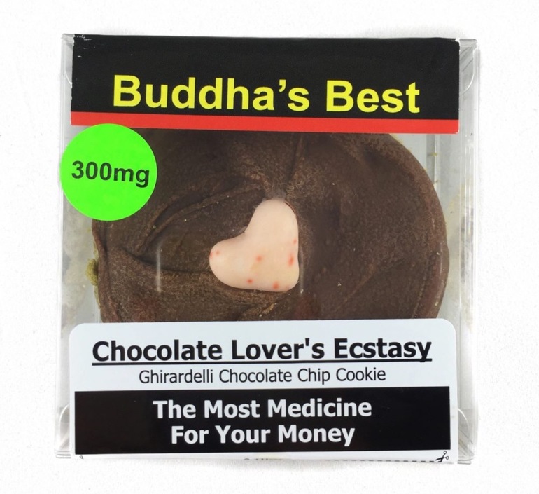 Buddha's Best - Lab tested at 300 MG of THC these six different options include: Oatmeal Raisin, chocolate lover's ecsta