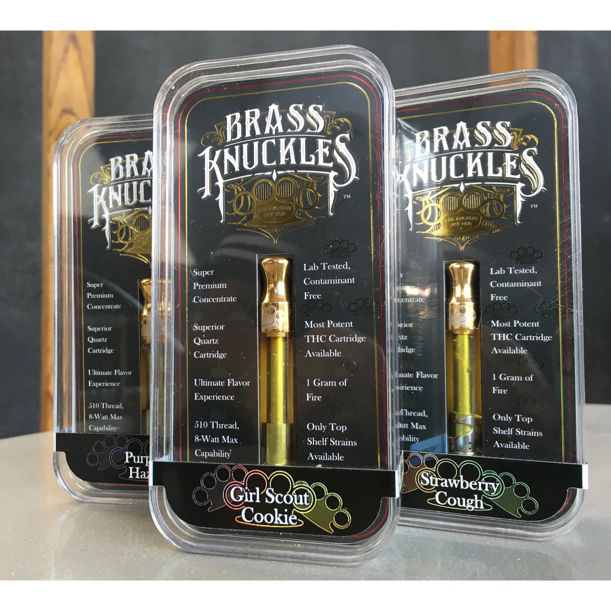 Lab tested brass knuckles vape pens cartridge - Foreign Trade Online