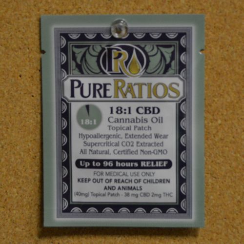 18:1 CBD/THC Reservoir Patch