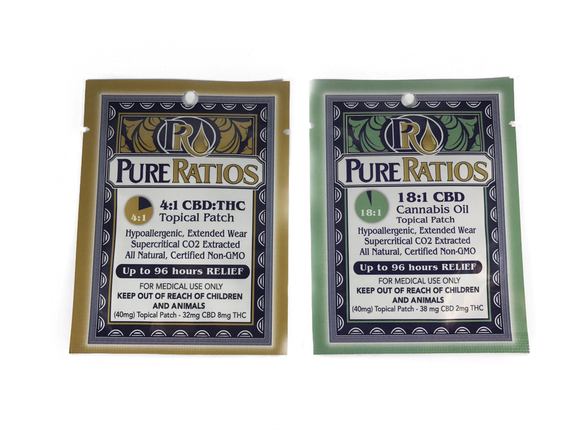 18:1 CBD/THC Reservoir Patch