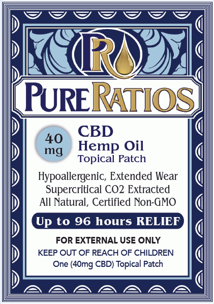 CBD Hemp Oil Topical Patch