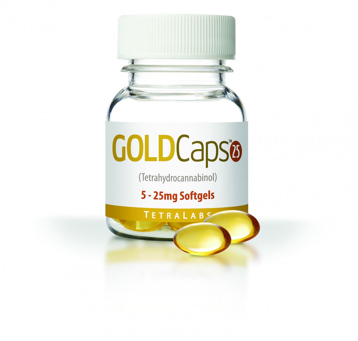 GoldCaps™ THC Oral Softgel Capsules