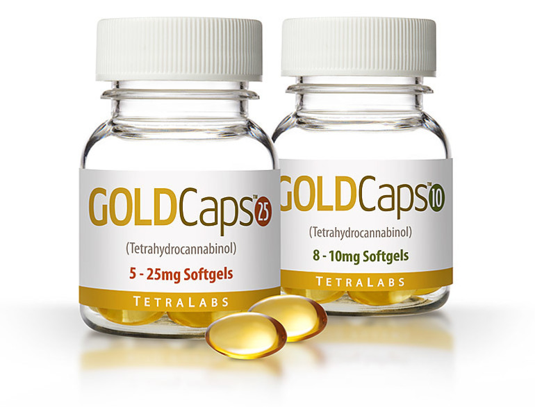 GoldCaps™ THC Oral Softgel Capsules