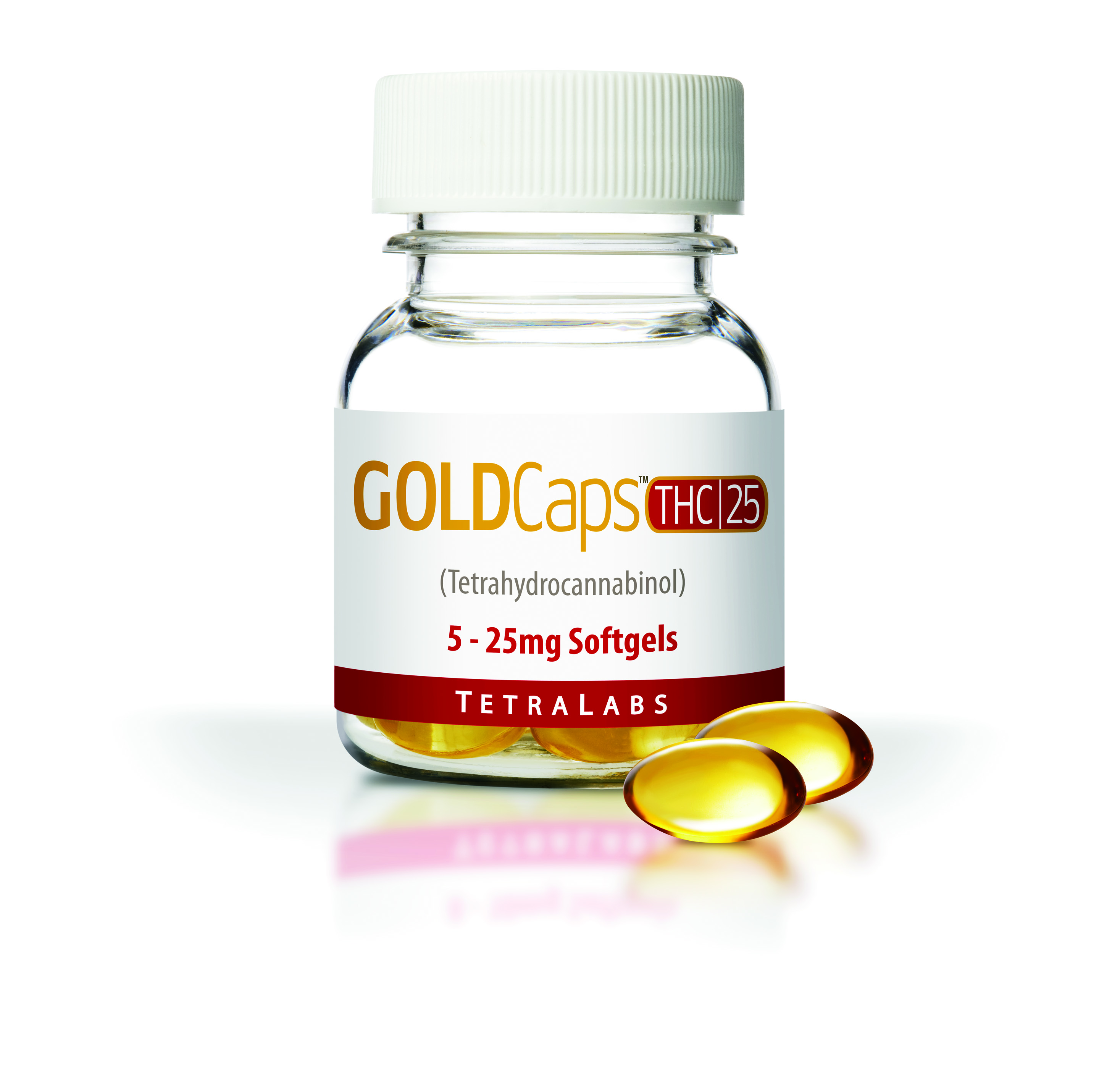 GoldCaps™ THC Oral Softgel Capsules