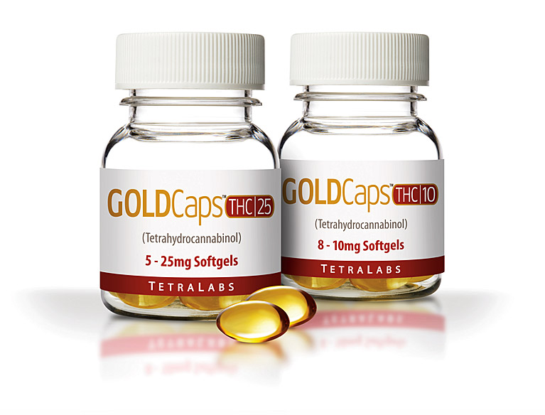 GoldCaps™ THC Oral Softgel Capsules