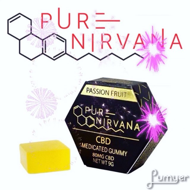 Pure Nirvana 80mg CBD Gummy