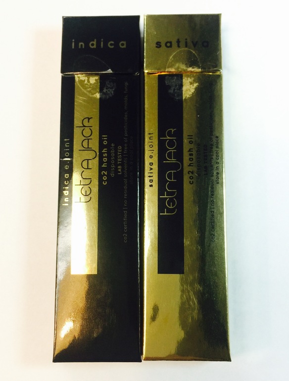 Tetra Jack Disposable Vape - 500mg Pure CO2 Oil (Indica or Sativa) - Concentrate