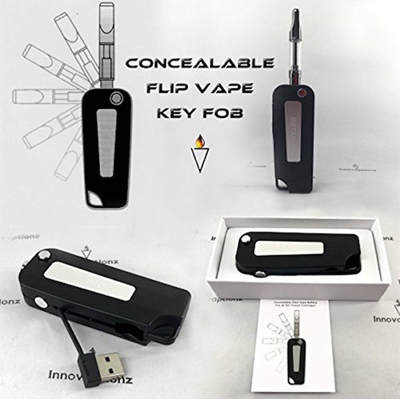 Flip pen/key fob Battery